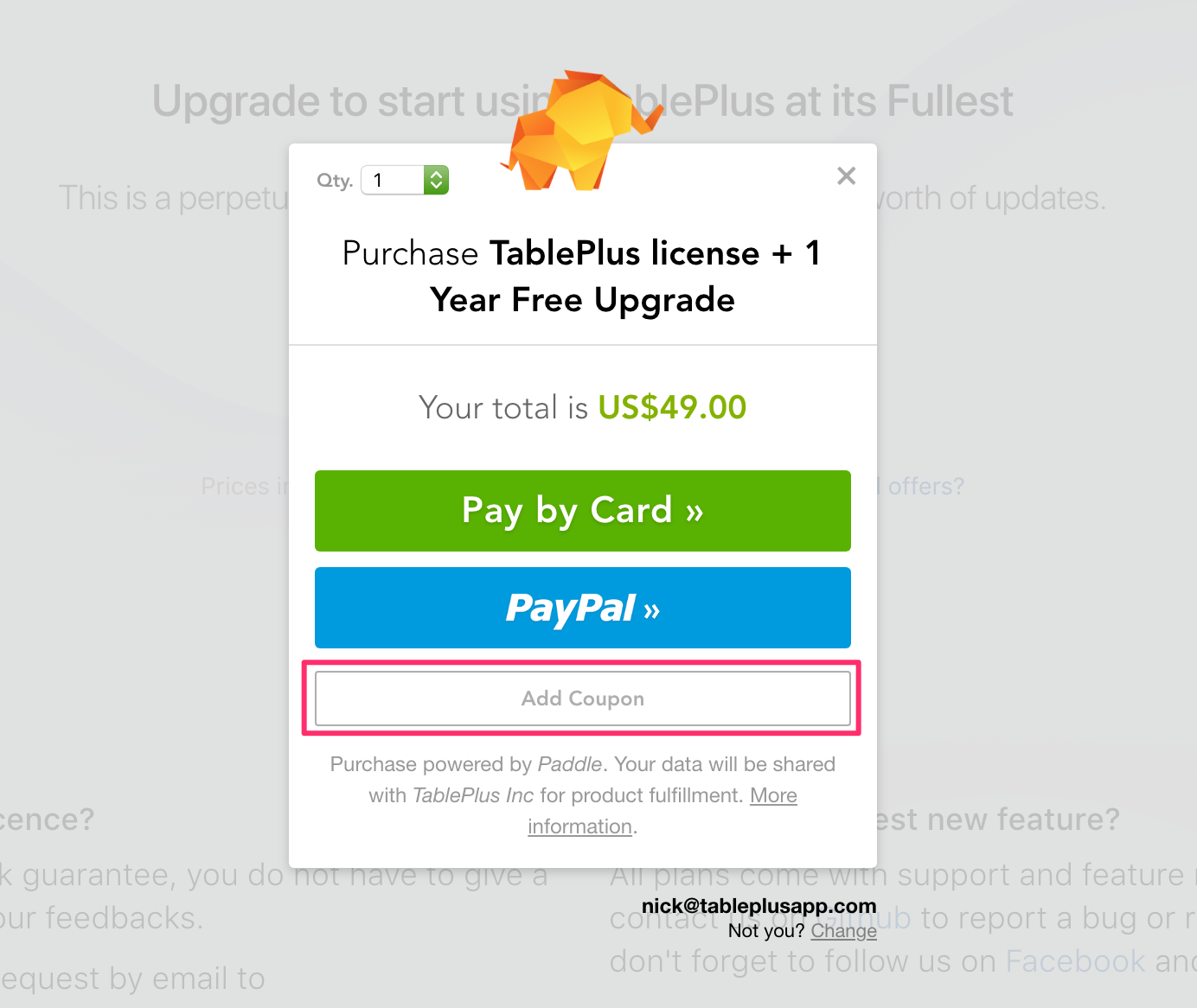 tableplus discount code