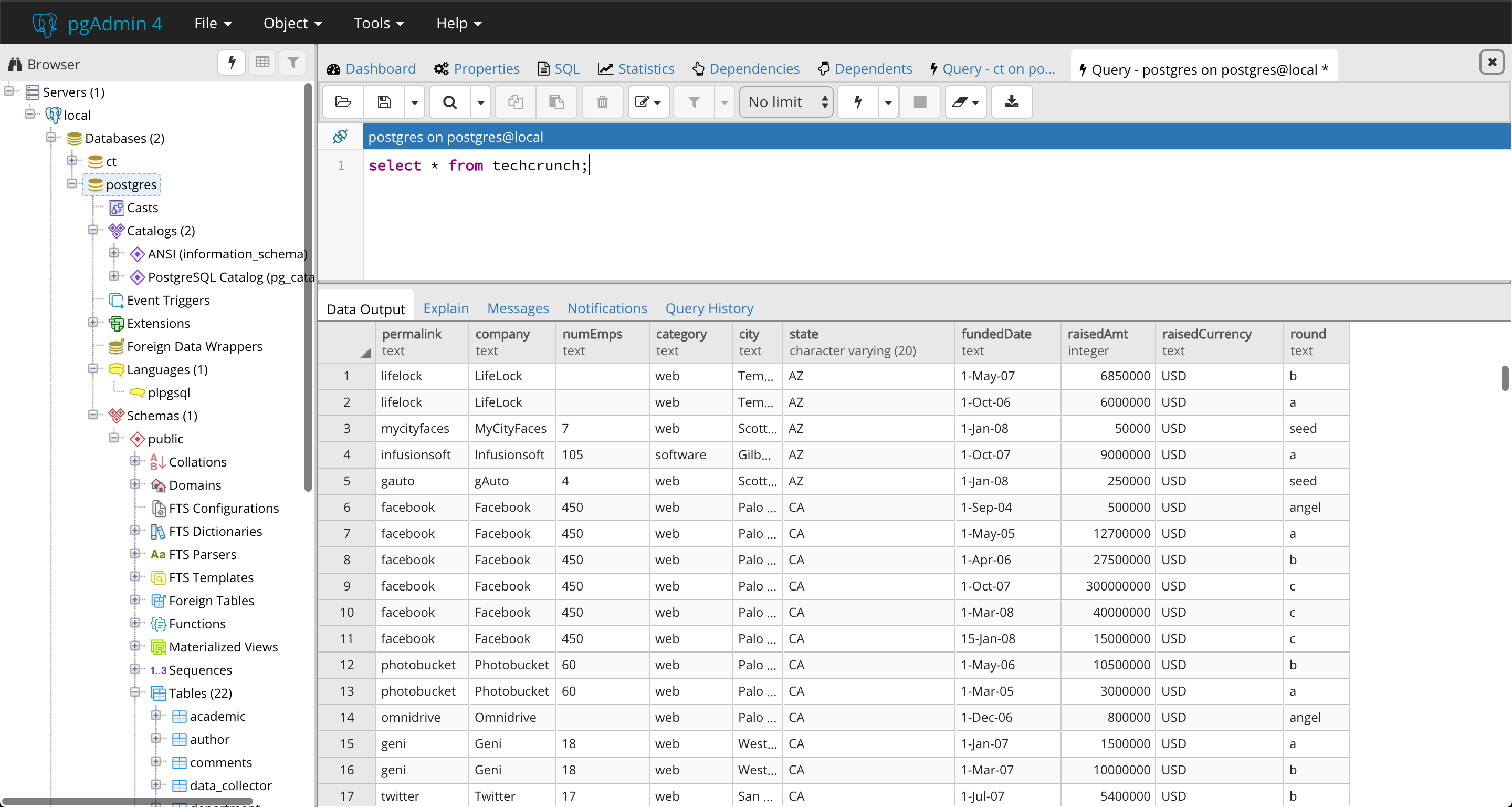 dbeaver create table script