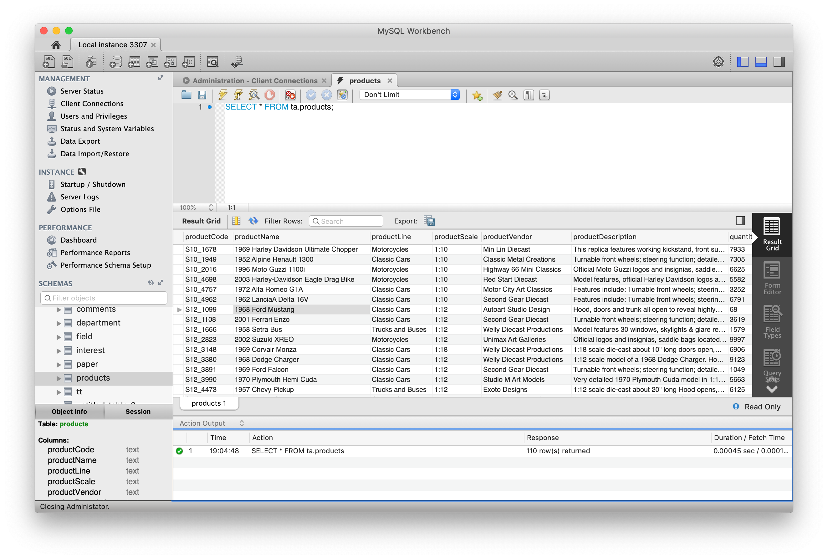 mysql workbench for mac 10.10