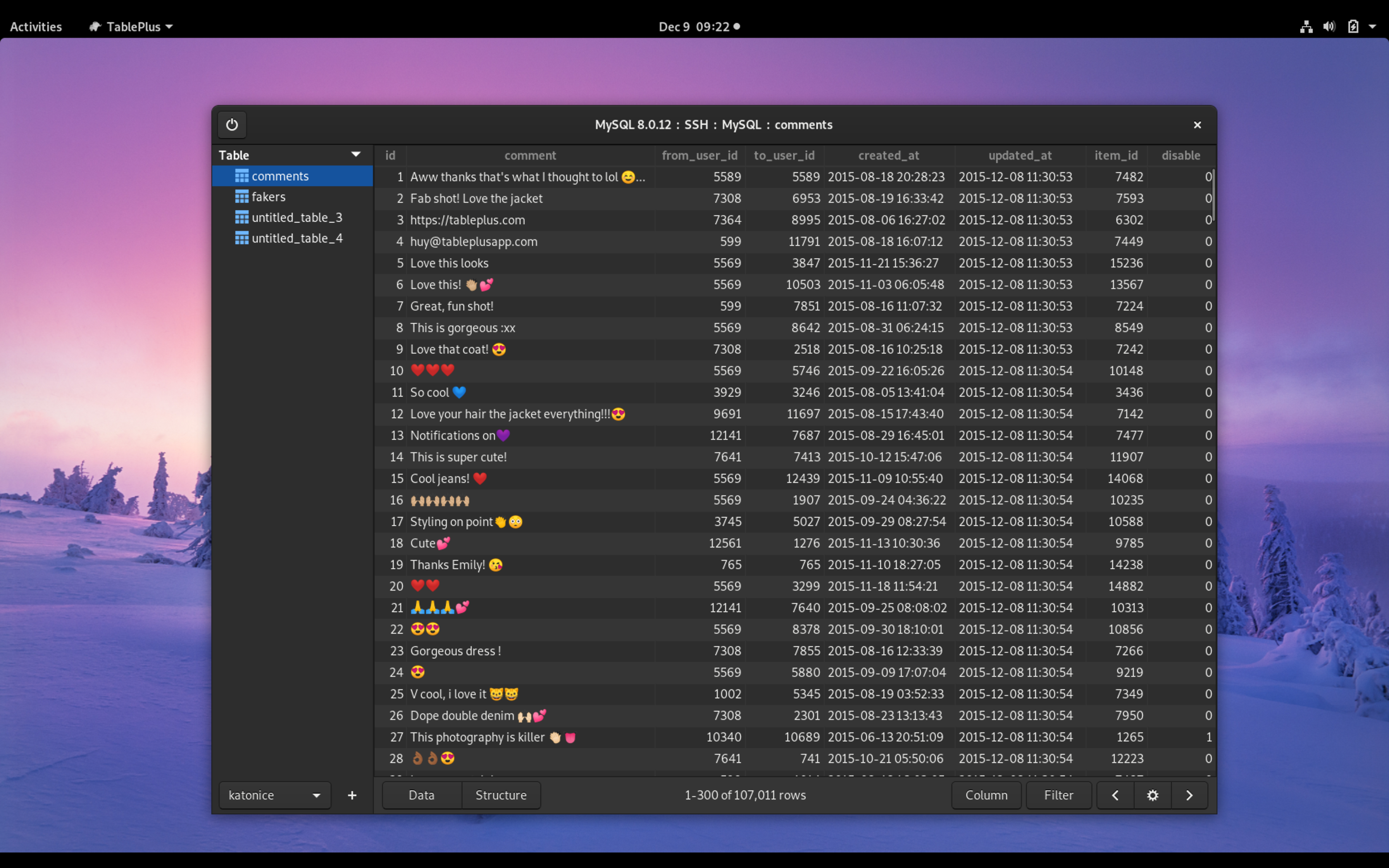 tableplus enum