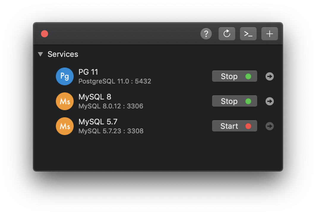 Mysql Download On Macos Multiple Versions At A Time Tableplus