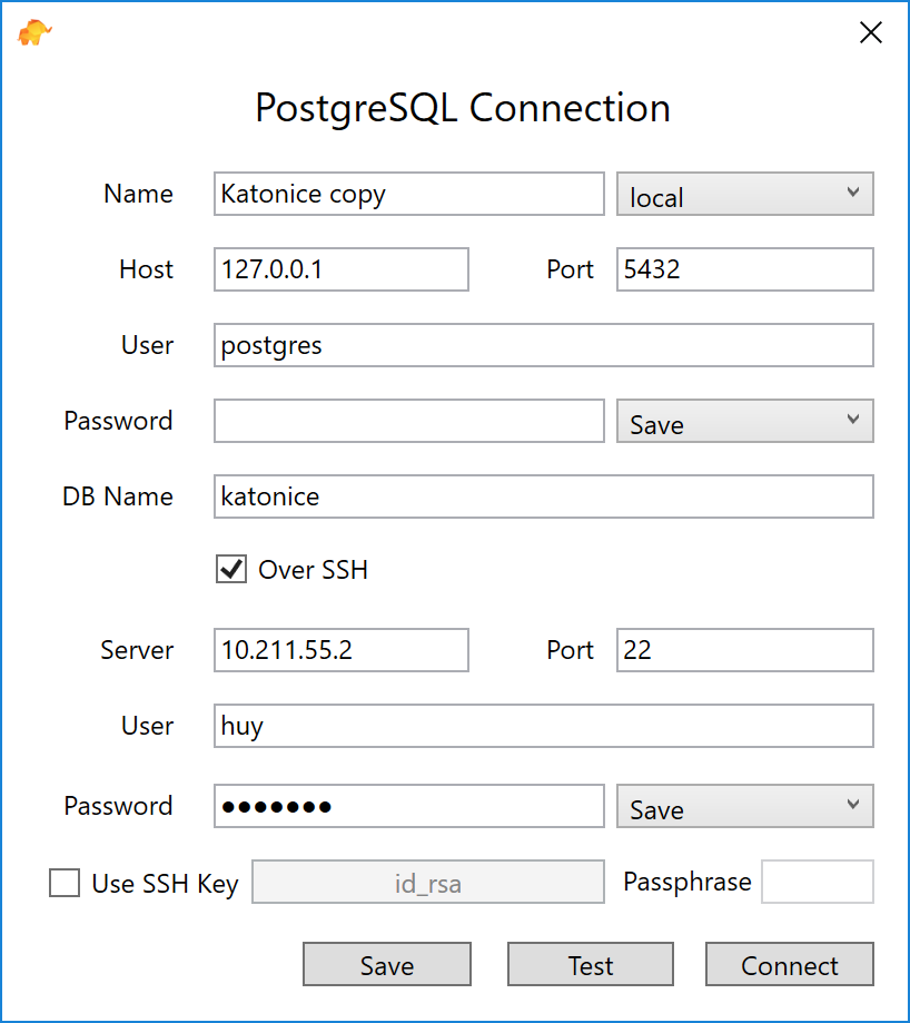 Built-in SSH