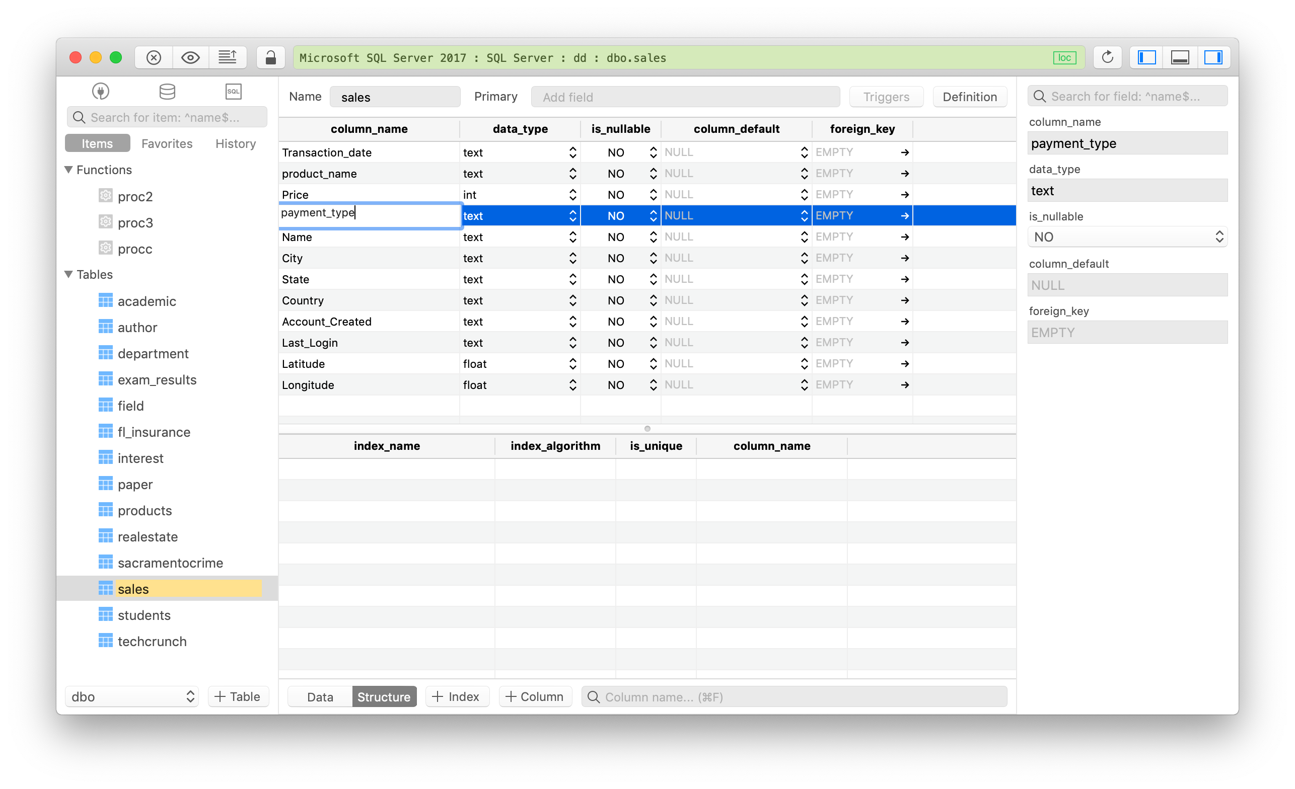 rename db mysql